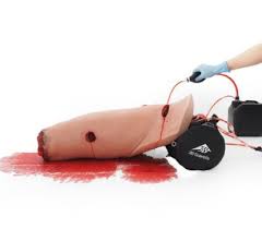 Hemorrhage Control Leg Trainer, Light Skin